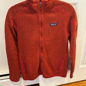 Patagonia Vibrant Red Fleece Jacket